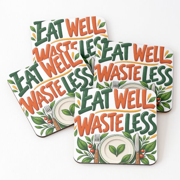Item preview, Eat Well Waste Less – Sustainable Food Lifestyle designed and sold by NatchSoftCreations.