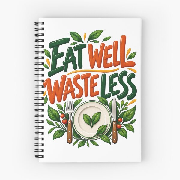 Item preview, Eat Well Waste Less – Sustainable Food Lifestyle designed and sold by NatchSoftCreations.