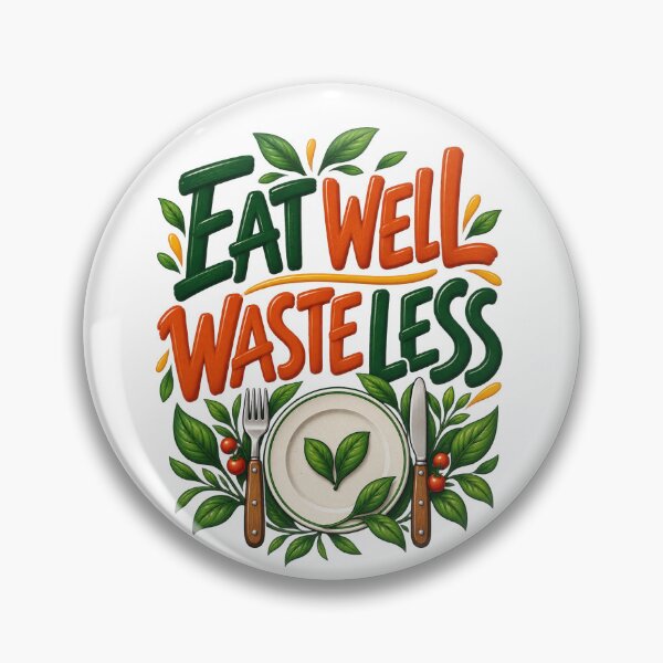 Item preview, Eat Well Waste Less – Sustainable Food Lifestyle designed and sold by NatchSoftCreations.