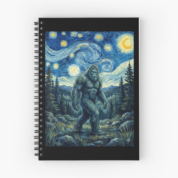 Item preview, Bigfoot Starry Night - Sasquatch Camping Lover Hiking designed and sold by Fereskabilon.