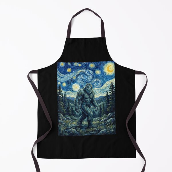 Item preview, Bigfoot Starry Night - Sasquatch Camping Lover Hiking designed and sold by Fereskabilon.