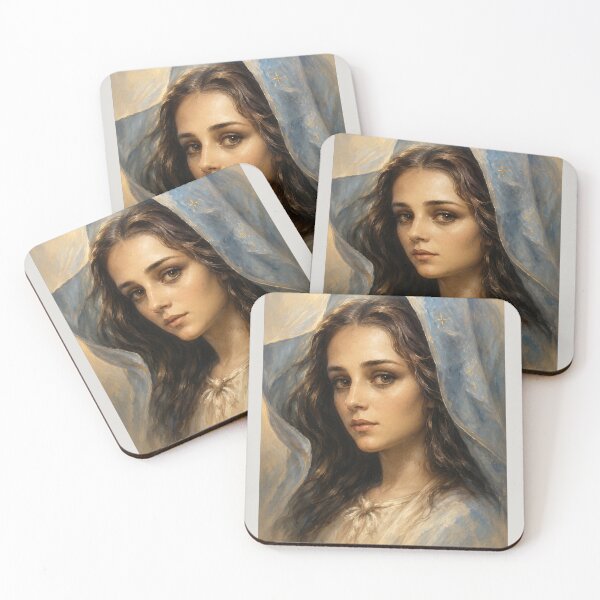 Item preview, Mary in Sacred Stillness designed and sold by EdenInfiniteArt.