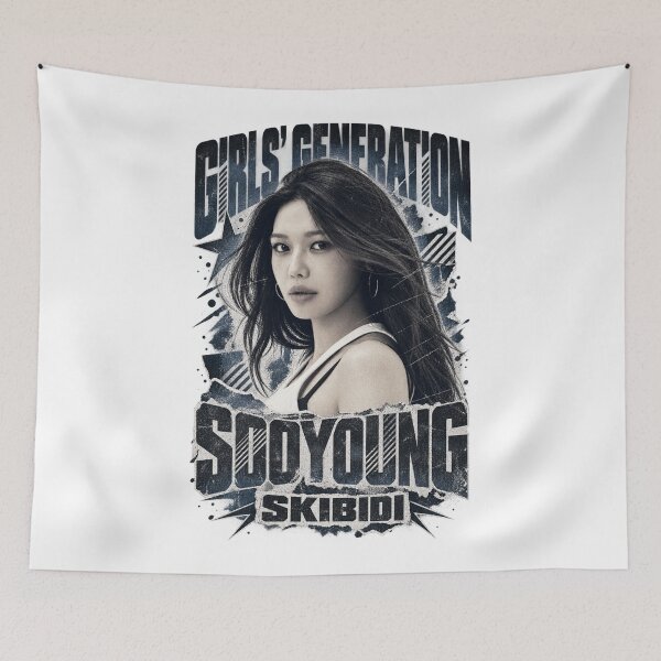 Item preview, Girls Generation Sooyoung Skibidi Y2K Denim Outfit Design designed and sold by Valereekmerch.