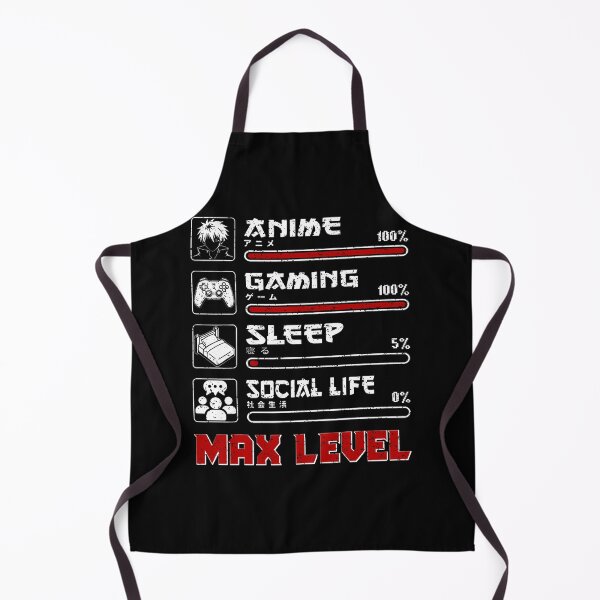 Item preview, Anime Gaming Max Level Manga Funny Men Teen Boys Gifts Gamer designed and sold by Fereskabilon.