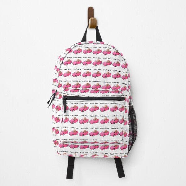 Item preview, I Can'T Drive Hamster Pink Meme Funny Humor Gen Z Brainrot designed and sold by Fereskabilon.