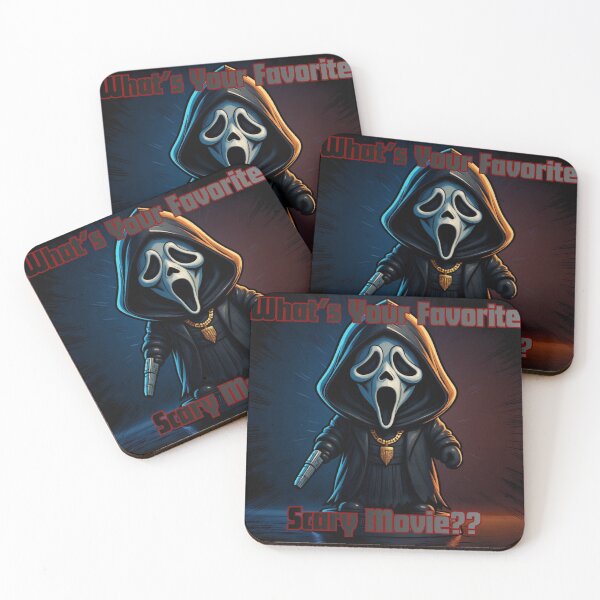 Item preview, Chibi Ghostface – “What’s Your Favorite Scary Movie??” Halloween Fan Art designed and sold by AADesigns42.