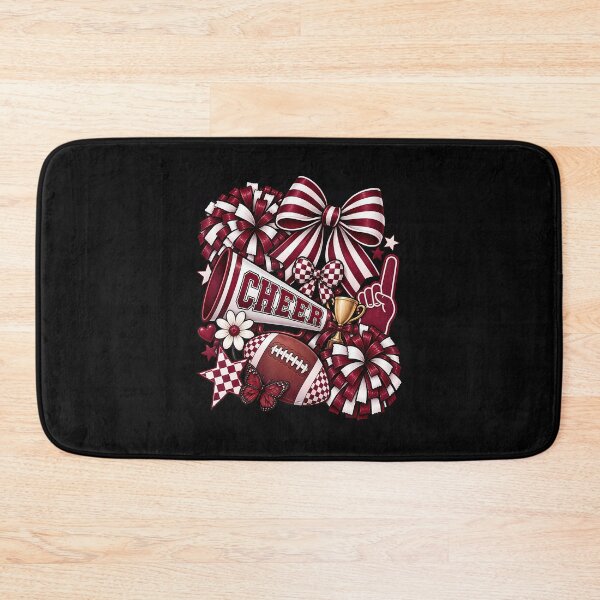 Item preview, Cheer Football Mom Coquette Bow Cheerleader Game Touchdown designed and sold by Fereskabilon.
