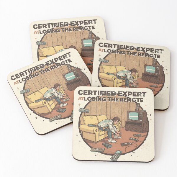 Item preview, Certified Expert at Losing the Remote designed and sold by PictorialWhimsy.