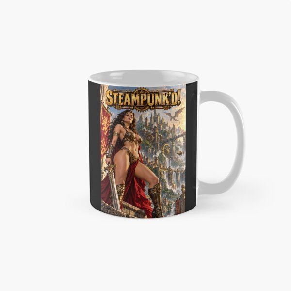 Item preview, Steampunk'd Fantasy Warrior Princess designed and sold by Moviebuff91.