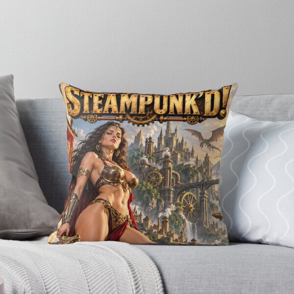 Item preview, Steampunk'd Fantasy Warrior Princess designed and sold by Moviebuff91.
