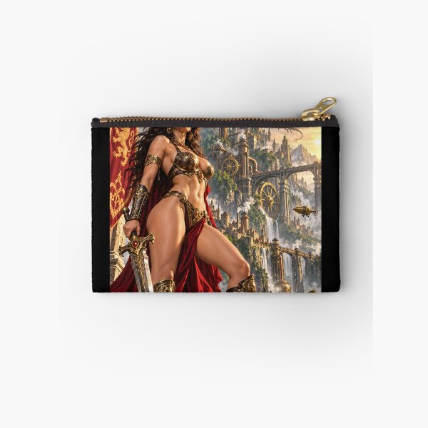 Item preview, Steampunk'd Fantasy Warrior Princess designed and sold by Moviebuff91.