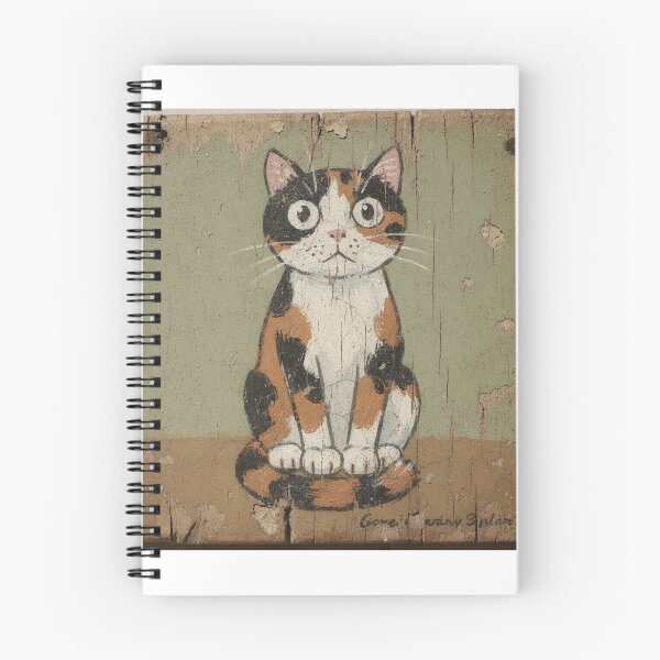 Item preview, Calico in a State of Shock designed and sold by PictorialWhimsy.