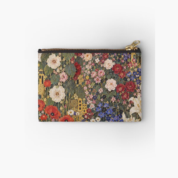 Item preview, Gustav Klimt Flower Garden Gold designed and sold by maniacfitness.