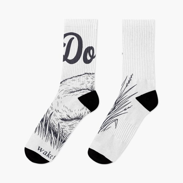 Item preview, Sleeping Fox in Grass – Do Not Disturb Wildlife Lover Aesthetic designed and sold by StickerNestYou.
