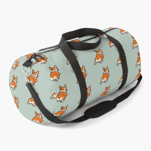 Item preview, Vintage Corgi Sploot Funny Dog Butt Retro Mascot Art designed and sold by KungPowUnicorn.