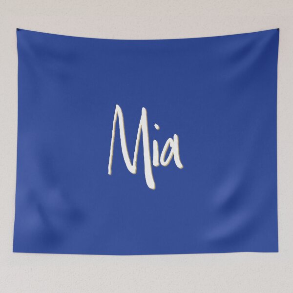 Item preview, MIA personalized type design designed and sold by CharlottePlaceArt.