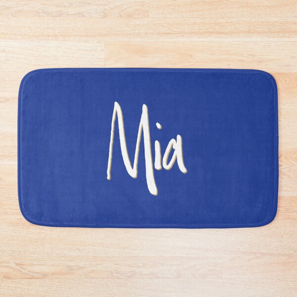 Item preview, MIA personalized type design designed and sold by CharlottePlaceArt.