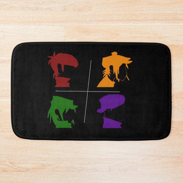 Item preview, Yellow Silhouette Frame Rock Band designed and sold by DebutCatgirl.