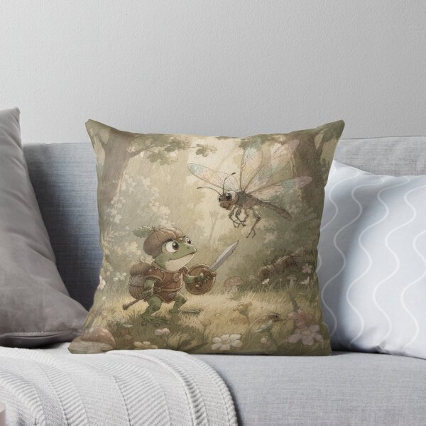 Item preview, Sir Frog of the Lilypad designed and sold by PictorialWhimsy.
