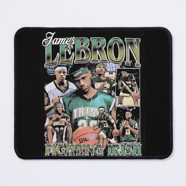 Item preview, Lebron James Fighting Irish Tribute Art | Perfect Gift For You And Friends designed and sold by cojo9715.