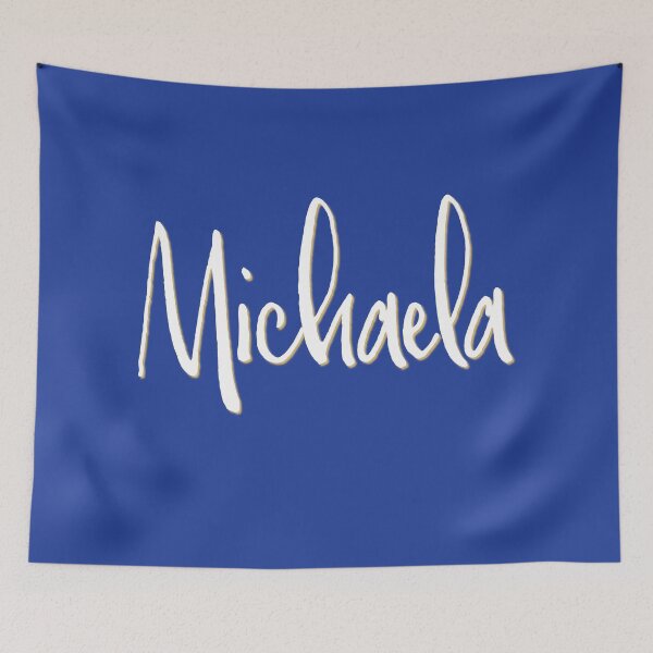 Item preview, MICHAELA personalized type design designed and sold by CharlottePlaceArt.