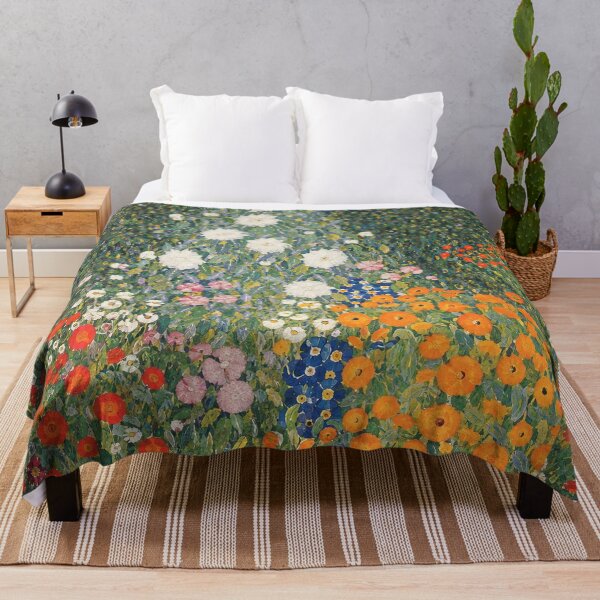 Item preview, Gustav Klimt Flower Garden designed and sold by maniacfitness.