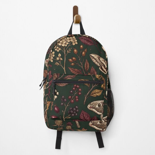 Item preview, Vintage Moth Botanical Autumn Pattern designed and sold by Ivy-Triggs.