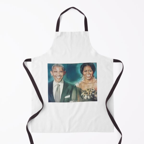 Item preview, Iconic Obama Portrait: Barack & Michelle, Presidential Couple Art | Best Gift designed and sold by Cloud-Calli.