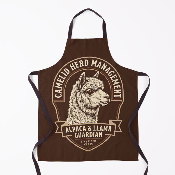 Item preview, Camelid Herd Management Alpaca Guardian Emblem designed and sold by SplashTastic.