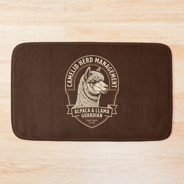 Item preview, Camelid Herd Management Alpaca Guardian Emblem designed and sold by SplashTastic.