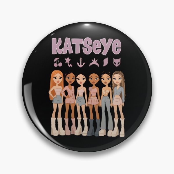 Item preview, Cartoon Katseye 90S designed and sold by DebutCatgirl.