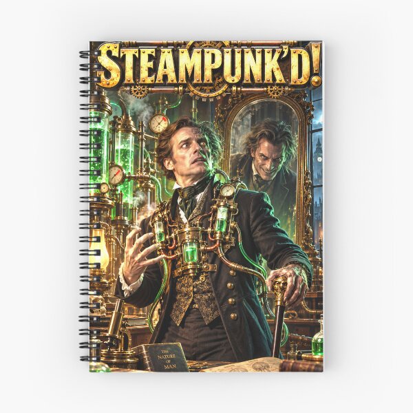 Item preview, Steampunk'd Jekyll and Hyde designed and sold by Moviebuff91.