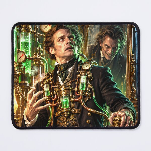 Item preview, Steampunk'd Jekyll and Hyde designed and sold by Moviebuff91.