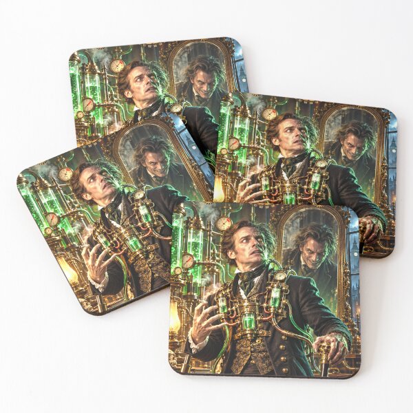 Item preview, Steampunk'd Jekyll and Hyde designed and sold by Moviebuff91.