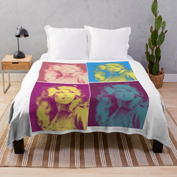Item preview, retro dolly parton four colors 80s designed and sold by MichaelDonald9.