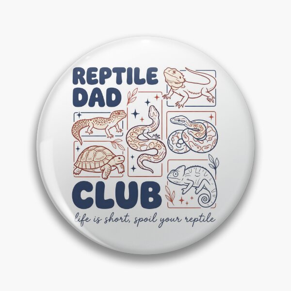 Item preview, Reptile Dad Lizard Lover Funny Reptile Keeper designed and sold by StickerNestYou.