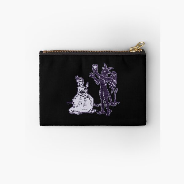 Item preview,  The Demon and the Maiden (violet version) - Medieval Gothic Illustration designed and sold by Dungeon-Shop.