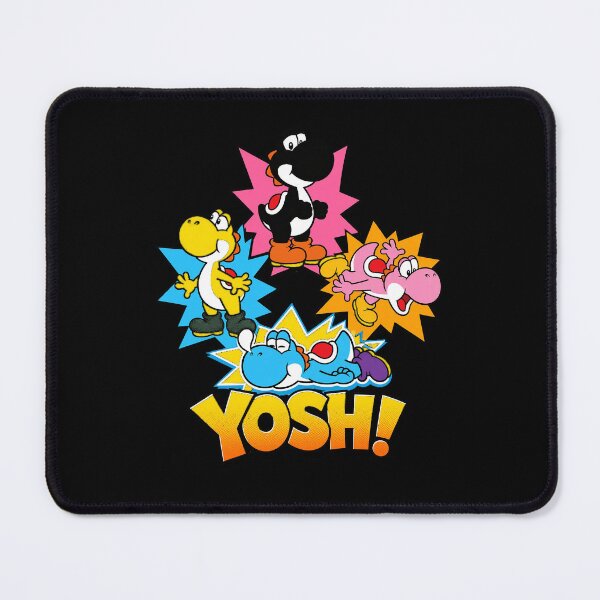 Item preview, Yoshi Colorful Character Collage designed and sold by Miveecreationss.