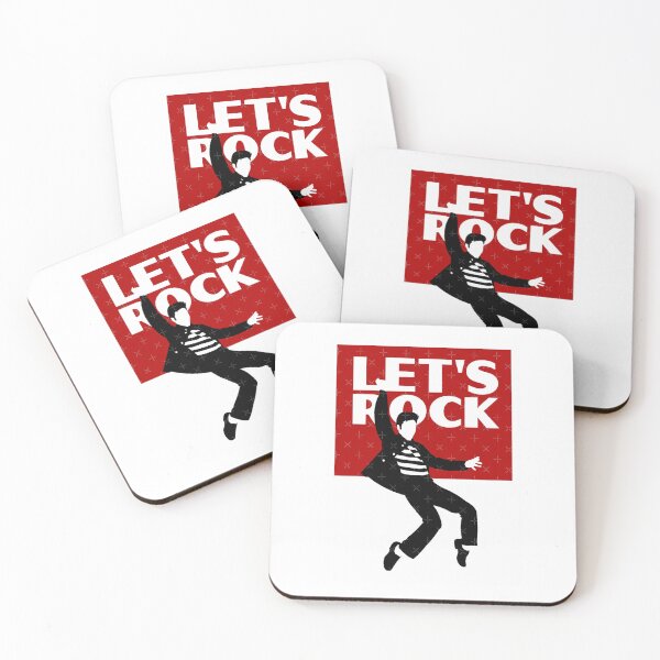 Item preview, rock and roll jailhouse elvis minimalist art designed and sold by MichaelDonald9.