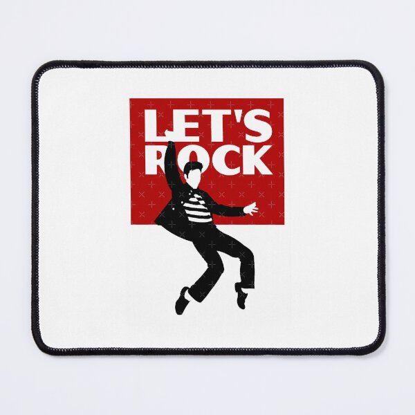 Item preview, rock and roll jailhouse elvis minimalist art designed and sold by MichaelDonald9.