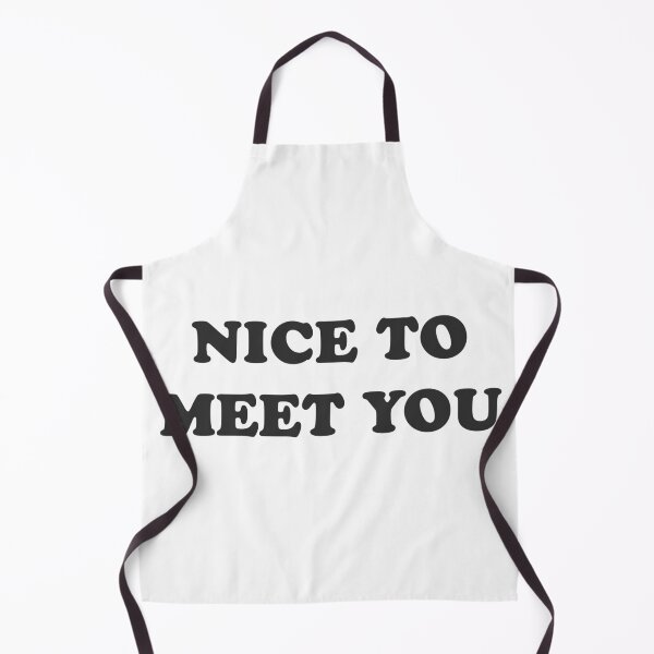 Item preview, Nice to meet you - funny tea designed and sold by GoMyms.