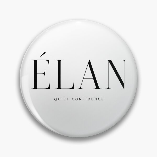 Item preview, ÉLAN Quiet Confidence Minimal Typography designed and sold by seoulmoire.