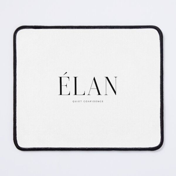 Item preview, ÉLAN Quiet Confidence Minimal Typography designed and sold by seoulmoire.