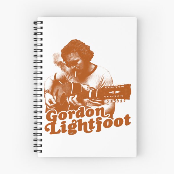 Item preview, Gordon Lightfoot Orange Guitar Silhouette Design designed and sold by meadenmassan.