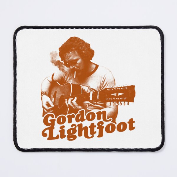 Item preview, Gordon Lightfoot Orange Guitar Silhouette Design designed and sold by meadenmassan.
