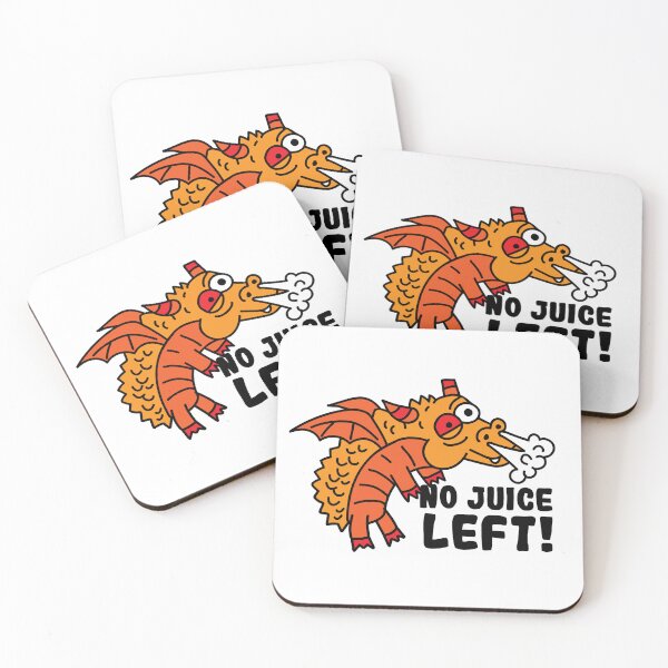 Item preview, No Juice Left! | Funny Exhausted Dragon designed and sold by Creatory.studio.