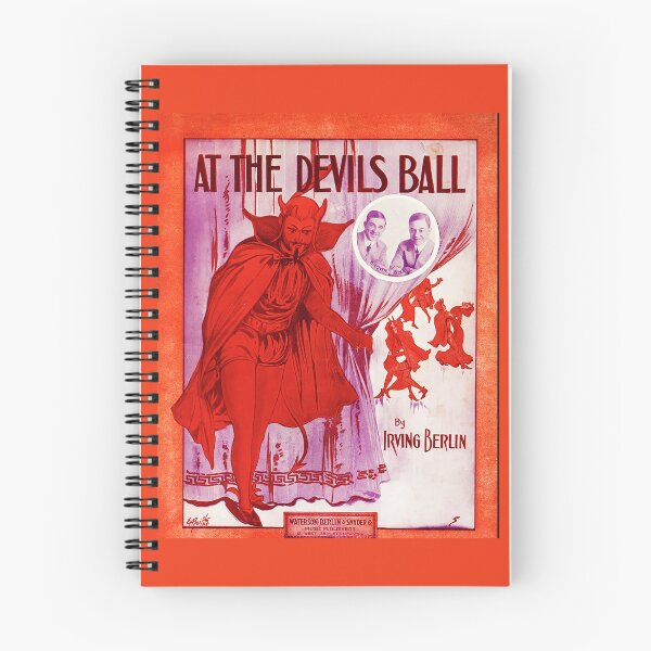 Item preview, 1912 - ✨ AT THE DEVILS BALL ✨ by IRVING BERLIN with photo insert of performers Brown & Small designed and sold by WheelieGdArt.