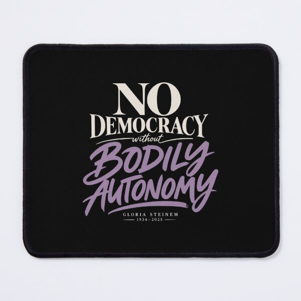 Item preview, Bodily Autonomy, Gloria Steinem Inspired Feminist, Women's Rights Activist Graphic designed and sold by speakmanArt.