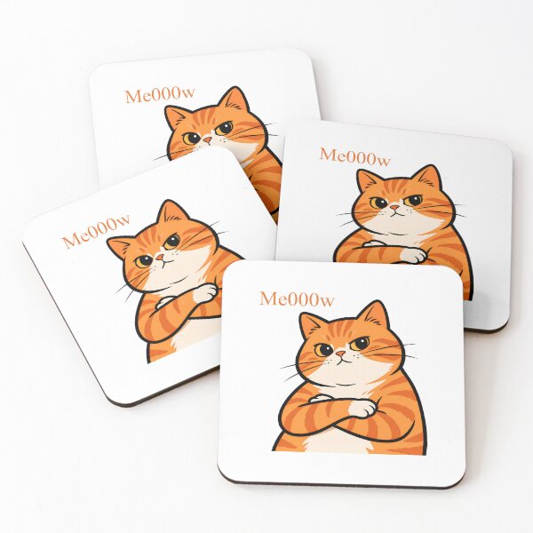 Item preview, Grumpy Cat Meow Attitude Orange Tabby designed and sold by Dmo3HarkoArt.