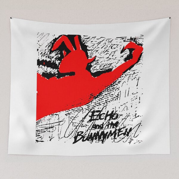 Item preview, New Wave Red Silhouette WIth Scratch designed and sold by billiasbros.